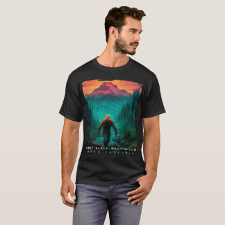 Mount Baker Washington Sasquatch Scenic T-Shirt