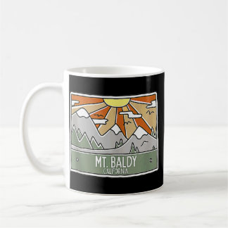 Mount Baldy California Mountains Sunshine CA Trip  Coffee Mug