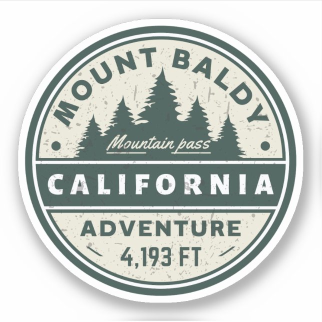 mount baldy Hiking, montana alpine pass (Front)