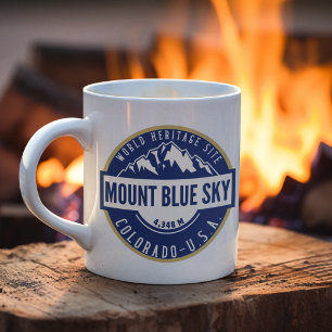 Mount Blue Sky Colorado Elev 4348 m Coffee Mug