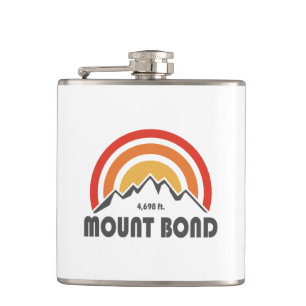 Mount Bond New Hampshire Hip Flask