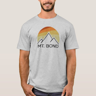 Mount Bond New Hampshire Retro T-Shirt