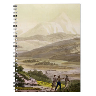 Mount Cayambe, Ecuador, from 'Le Costume Ancien et Notebook