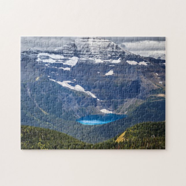 Mount Chapman & Lake Wurdeman Jigsaw Puzzle (Horizontal)