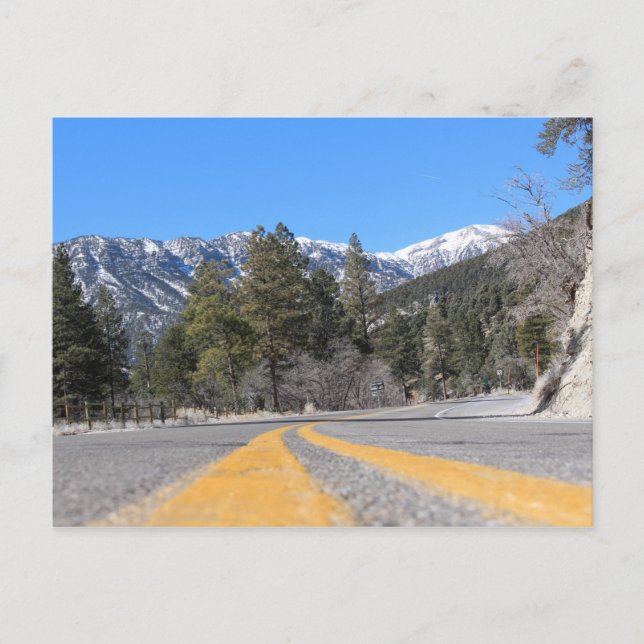 Mount Charleston Kyle Canyon Nevada Poster Postcard (Front)