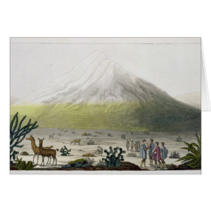 Mount Chimborazo, Ecuador, from 'Le Costume Ancien