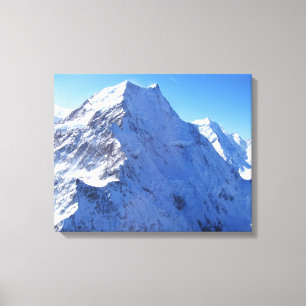 Mount Cook (Aoraki) Peak, New Zealand Canvas Print
