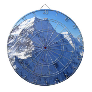 Mount Cook (Aoraki) Peak, New Zealand Dartboard
