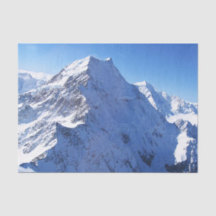 Mount Cook (Aoraki) Peak, New Zealand Tissue Paper