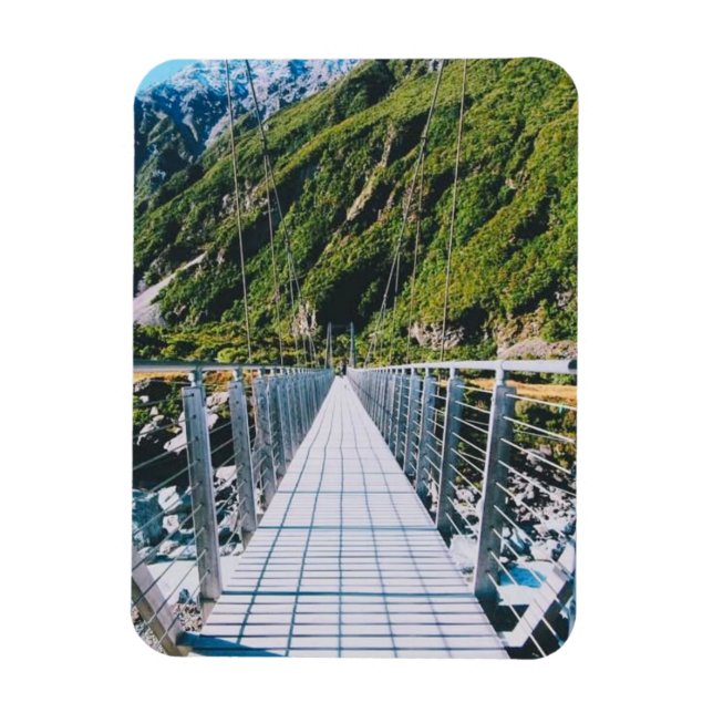 Mount Cook - New Zealand Magnet (Vertical)