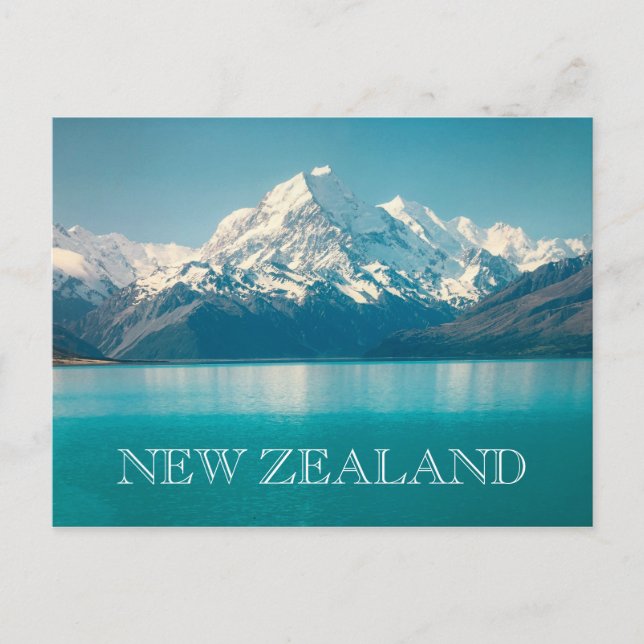 mount cook new zealand postcard (Front)