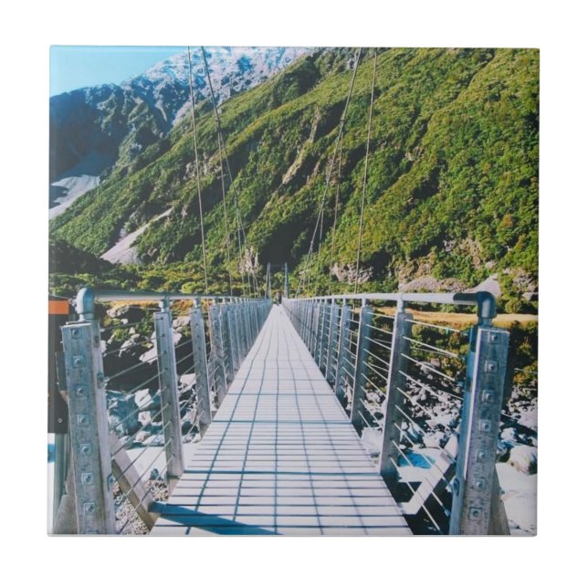 Mount Cook - New Zealand Tile (Front)