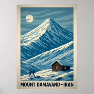Mount Damavand Iran V01 Poster