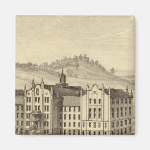 Mount de Chantal, near Wheeling, West Virginia Magnet