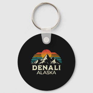 Mount Denali Alaska Hiking Climbing Adventure Nati Keychain