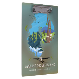 Mount Desert Island ,Hancock County, Maine ,USA, Clipboard