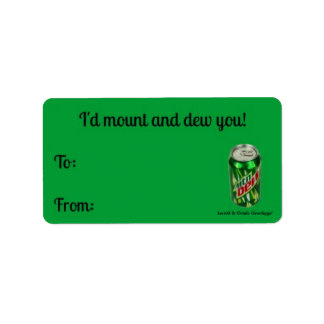 Mount & Dew! Label