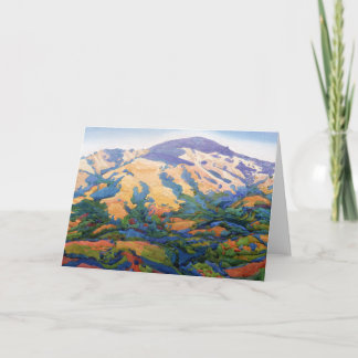 Mount Diablo Morning Card