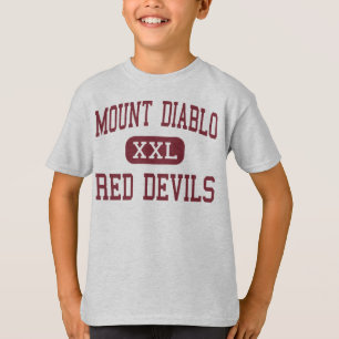 Mount Diablo - Red Devils - High - Concord T-Shirt