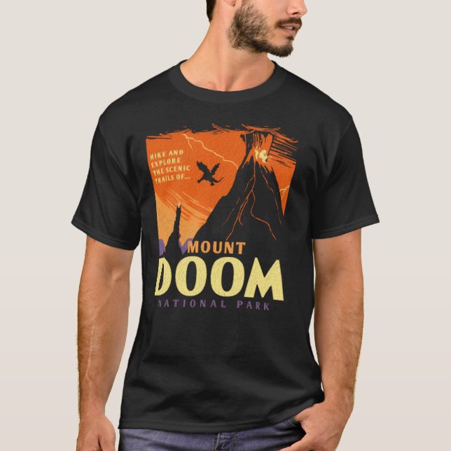 MOUNT DOOM NATIONAL PARK  Classic T-Shirt (Devant)