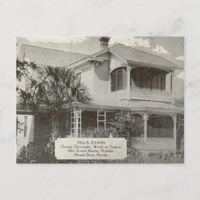 Mount Dora, FL - Guest House Postcard (Front)