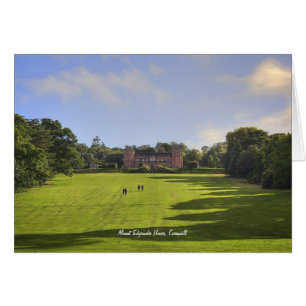 Mount Edgcumbe House blank notelet / card