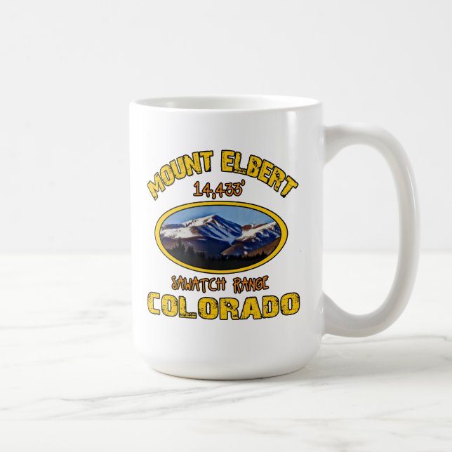 Mount Elbert Coffee Mug (Right)
