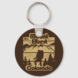 Mount Elbert Colorado Keychain