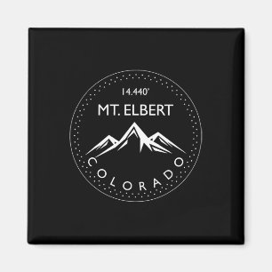 Mount Elbert Colorado Pnw Mountain Climbing Hiking Magnet