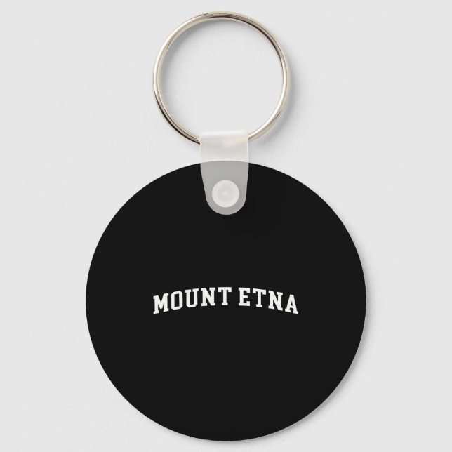 Mount Etna  Keychain (Front)