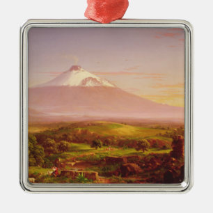 Mount Etna Metal Ornament