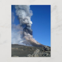 Mount Etna - volcanic eruption