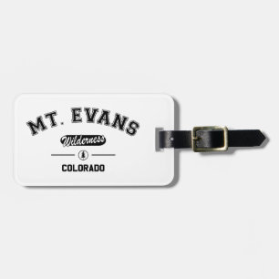 Mount Evans Wilderness Luggage Tag