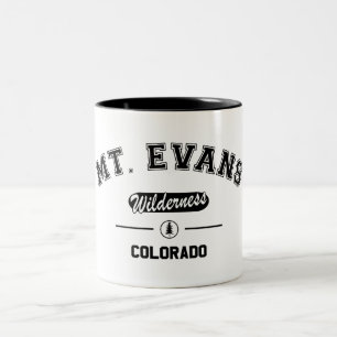 Mount Evans Wilderness Two-Tone Coffee Mug