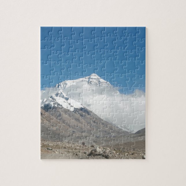 Mount Everest 10 Jigsaw Puzzle (Vertical)
