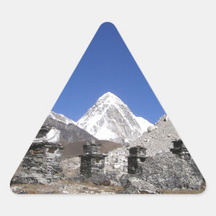 Mount Everest 9 Triangle Sticker
