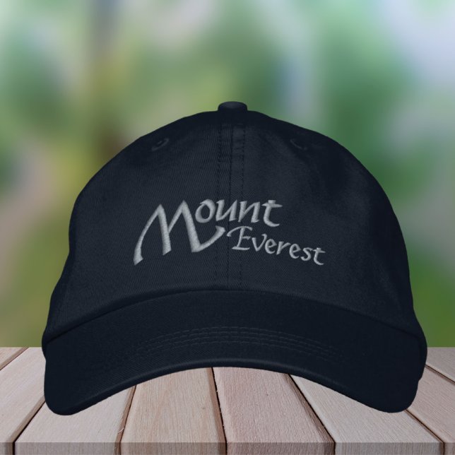 Mount Everest Himalaya Nepal  Embroidered Hat (Creator Uploaded)