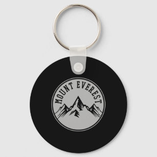 Mount Everest Mountain Hiking Hiker Climbing Climb Keychain
