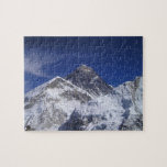 Mount Everest Photo Jigsaw Puzzle<br><div class="desc">Great photo of Mount Everest and Himalayas.</div>
