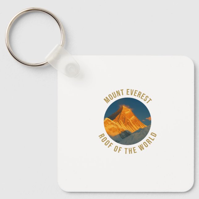 Mount Everest Sagarmatha Keychain (Front)
