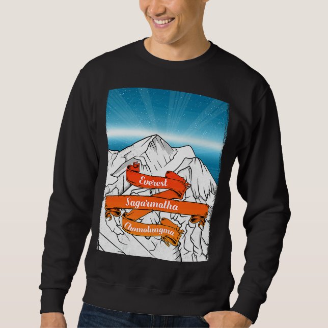 Mount Everest Sweatshirt (Front)