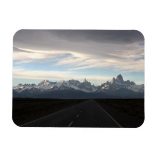Mount Fitz Roy And Andes Range Magnet