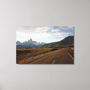 Mount Fitz Roy And Mount Cerro Torre Canvas Print
