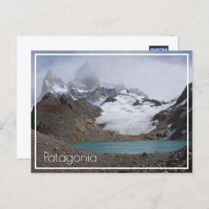Mount Fitzroy and Glacier, Patagonia Postcard
