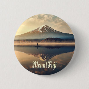Mount Fuji 2 Inch Round Button
