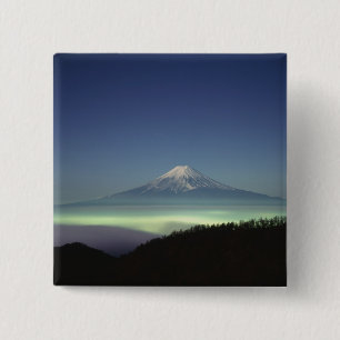 Mount Fuji 2 Inch Square Button