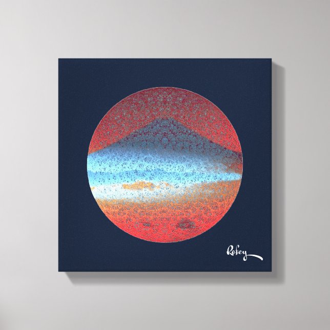 Mount Fuji by Rofey Canvas Print (Front)