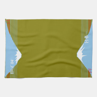 Mount Fuji Design Japan1 Kitchen Towel
