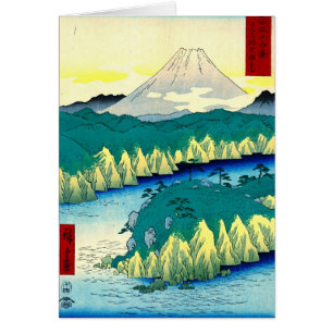 Mount Fuji from Hakone Lake 1858