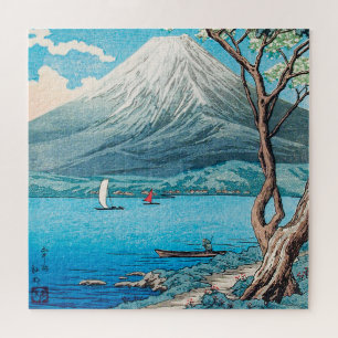 Mount Fuji from Lake Yamanaka by Hiroaki Takahashi Jigsaw Puzzle